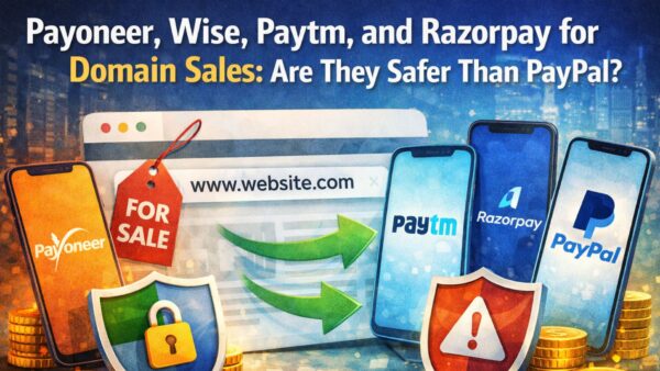 Payoneer, Wise, Paytm, and Razorpay for Domain Sales: Are They Safer Than PayPal?