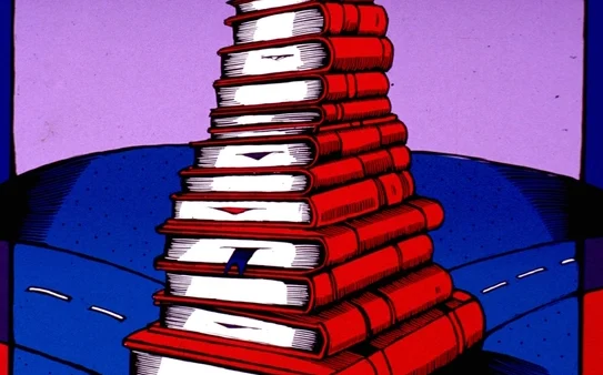 Knowledge is power. Poster shows