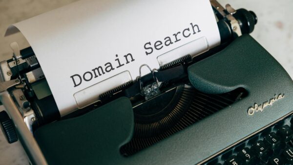 close up shot of a typewriter